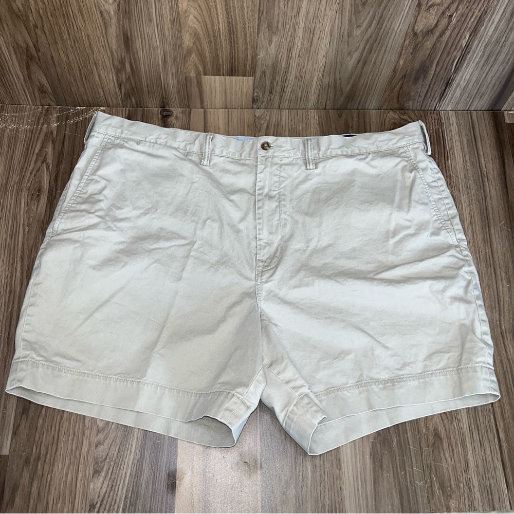 Polo Ralph Lauren Men’s Classic Fit Chino Shorts Khaki The Polo Chino Size 42
